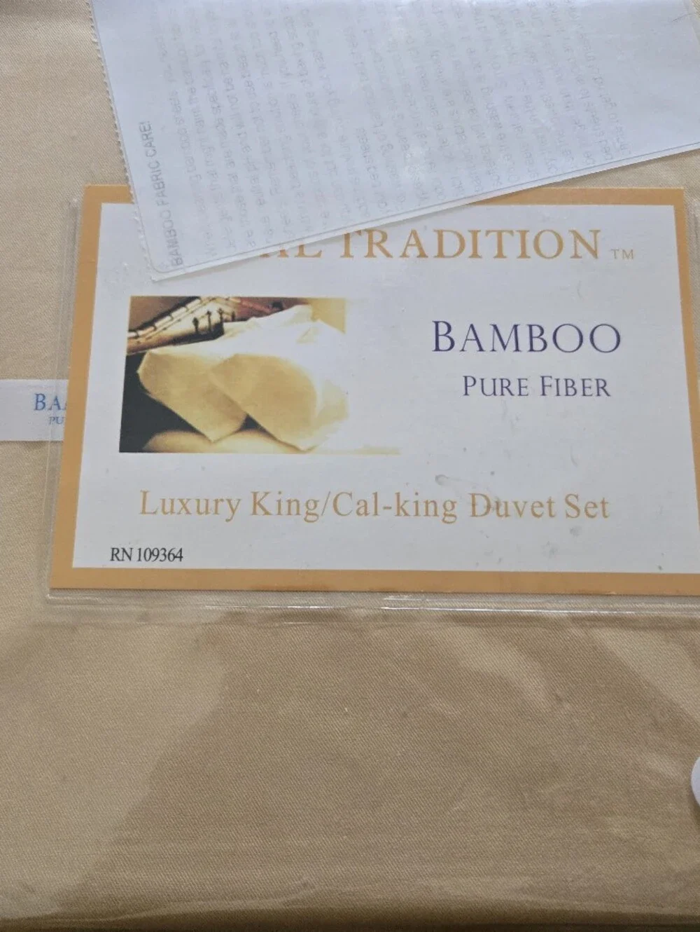 Royal Tradition cream bamboo